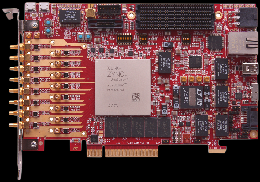 HTG-ZRF8 — AMD ZYNQ UltraScale+ RFSoC Development Board